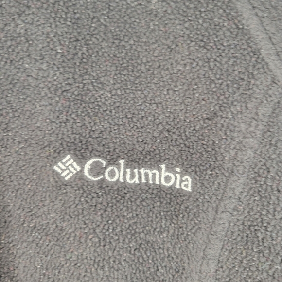 Columbia Black Fleece Full-Zippered Jacket Sz Med - Picture 4 of 6
